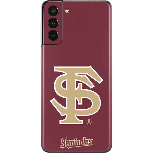 Florida State FSU Seminoles Initials Galaxy S21 Plus 5G Skin